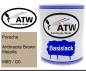 Preview: Porsche, Anthracite Brown Metallic, M8S / G0: 1L Lackdose, von ATW Autoteile West.